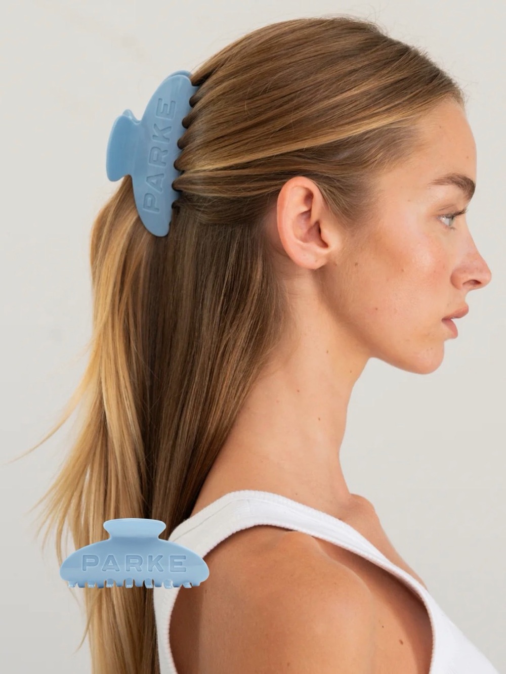 Parke ‘powder blue’ Claw Clip MESSAGE ME BEFORE BUYING!